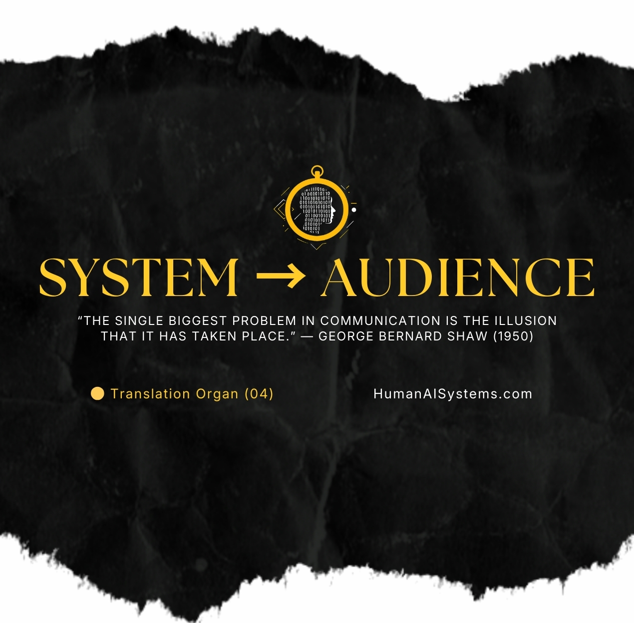 Translation System → Audience