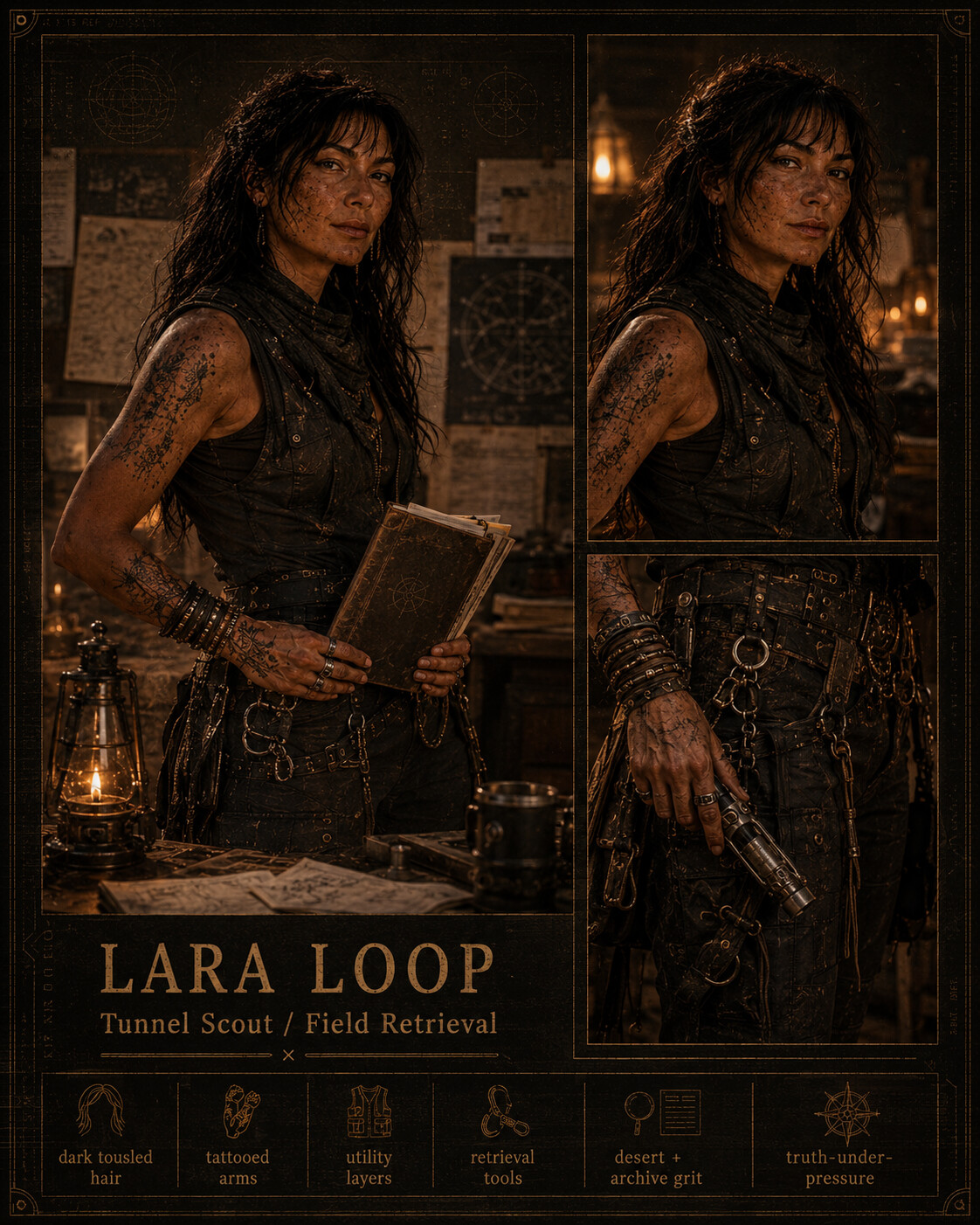 Lara Loop — Tunnel Scout / Field Retrieval
