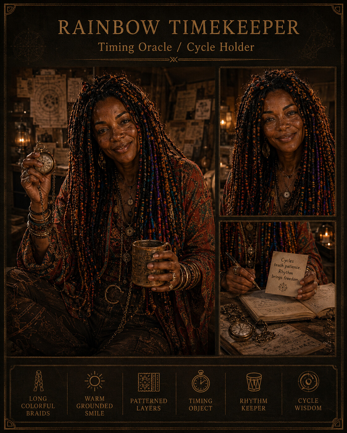 Rainbow Timekeeper — Timing Oracle / Cycle Holder