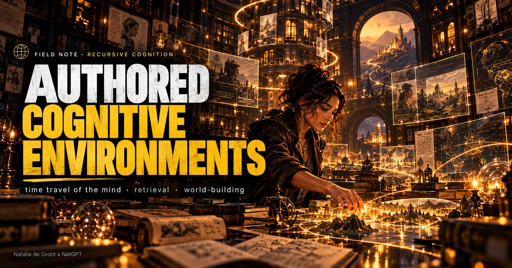 Field Note: Authored Cognitive Environments