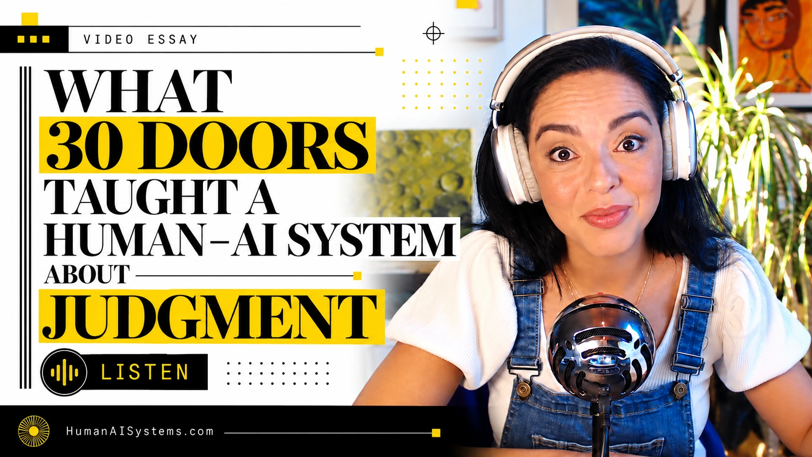 What Thirty Doors Taught the Human-AI System About Judgment