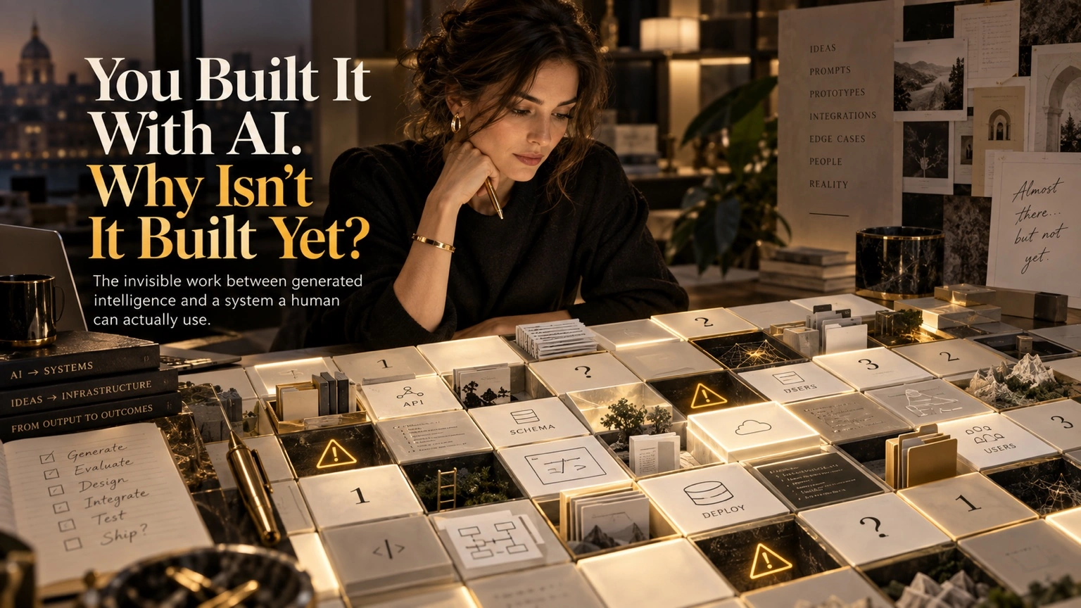 You Built It With AI. Why Isn’t It Built Yet?